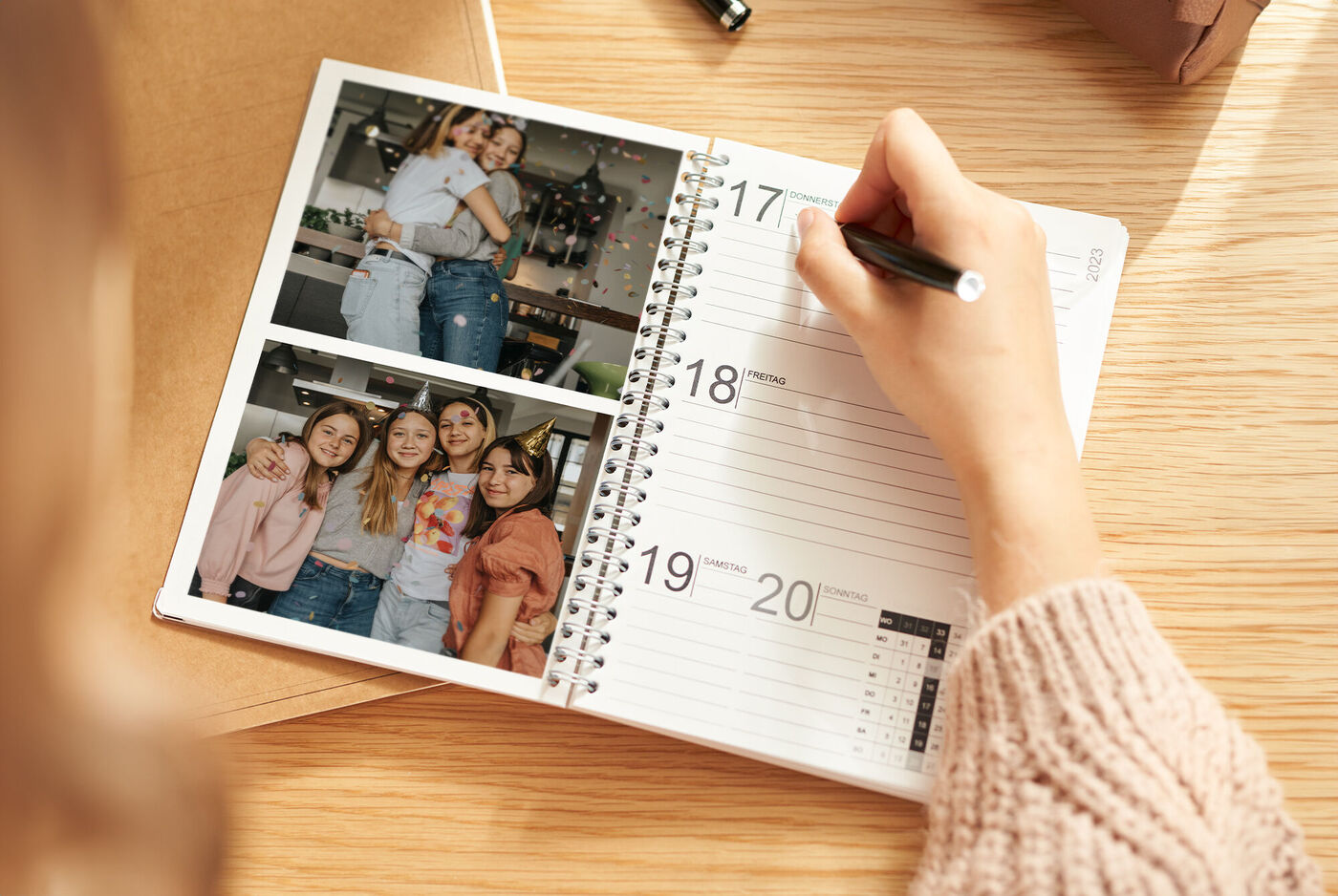 Kalenderübersicht Taschenkalender 2