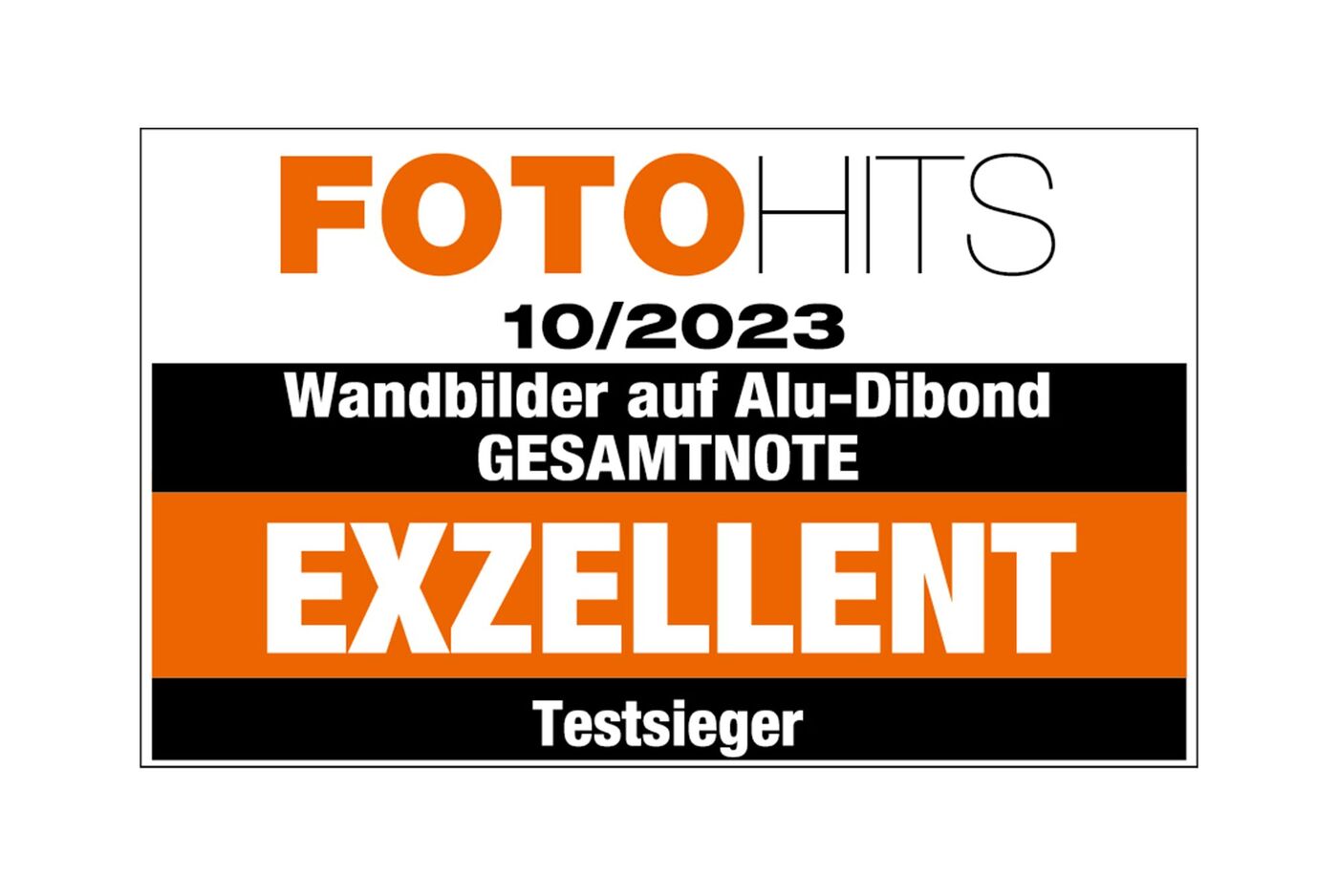 FOTOHITS 10/2023: TESTSIEGER – Wandbilder auf Alu-Dibond