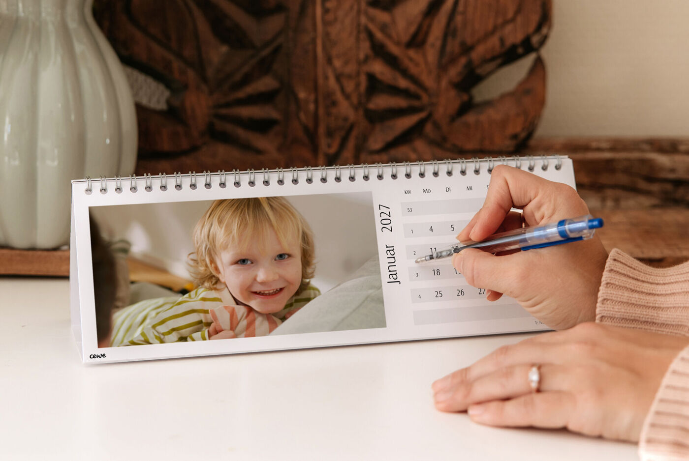 Kalenderübersicht Tischkalender 2